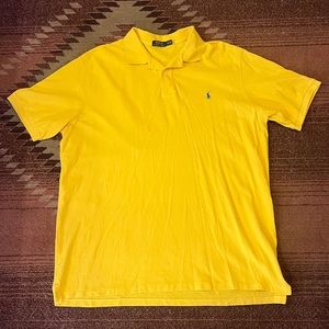 Polo Ralph Lauren Men’s Yellow Polo Shirt